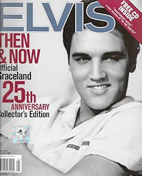 Paperback Elvis Then & Now Official Graceland 25th Anniversary Collector's Edition Book