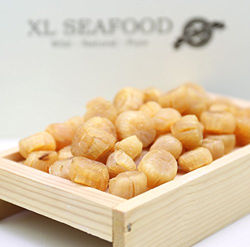 Xlseafood Sun Dried Hokkaido Sun Dried Conpoy Grade Aaaa Size 180 Conpey 美国旭龙行 特级日本宗谷足干干贝 江瑶柱 180头 (8Oz) #TOP7