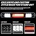 Bomusou LED Third 3rd Brake Light for Fit for Silverado (94-98), for Blazer (92-93), for Chevy/GMC C/K 1500 2500 3500 (1988-2000), Rear Cargo Lamp High Mount Stop light (Smoke Lens)