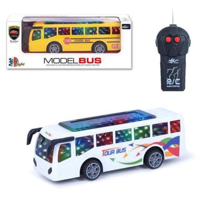 Remote Control Tour Bus with Light and Music for Kids, Pack of 1 (B0DHJ5W3PS) Amazon Price History, Amazon Price Tracker