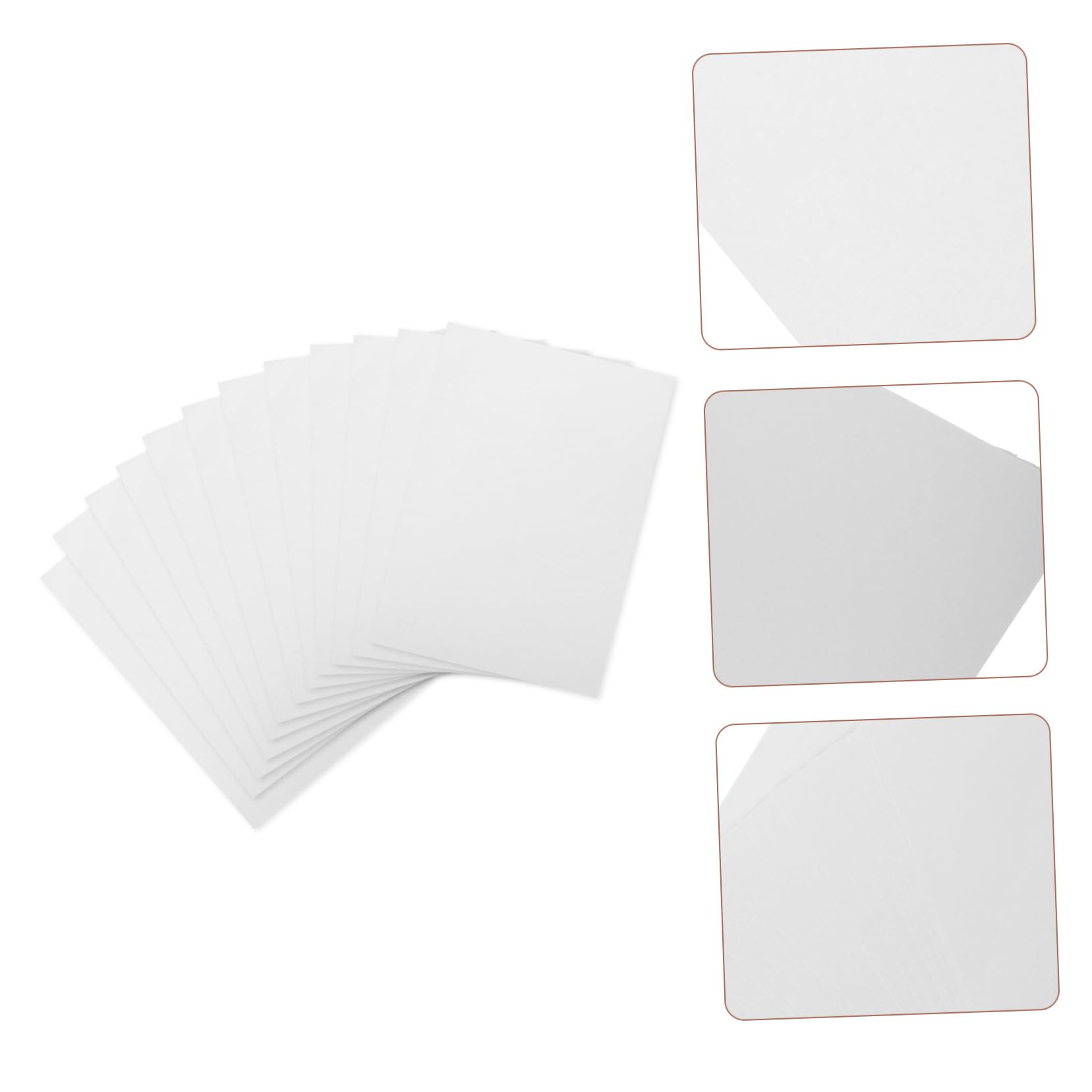 Papier Aquarelle Blanc 8k 160g 50 Feuilles à Grain Épais