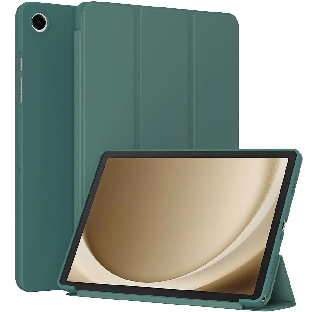 Case for Samsung Galaxy Tab A 10.5-Inch Tablet 2018 Model SM-T590/T595/T597 - Slim Lightweight Durable Trifold Stand Cover, Supports Auto Wake/Sleep, Green