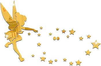 Amazon.co.jp: ティンカーベル フェアリーウォールミラー