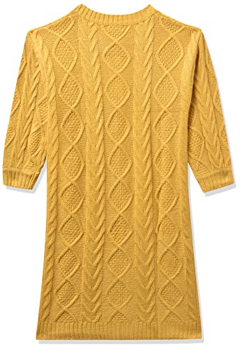 Image of Girl's Cotton A-Line White Dress