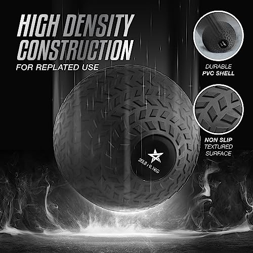 Yes4All 1YHQ Upgraded Fitness Slam Medicine Ball 20Lbs For Exercise thumb #2