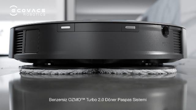 Ecovacs Deebot X1 Omni Siyah Renk Akıllı Robot Süpürge Ve Paspas