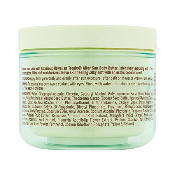 Hawaiian-Tropic-After-Sun-Lotion-Moisturizer-and-Hydrating-Body-Butter-with-Coconut-Oil-8-Ounce Hawaiian Tropic After Sun Lotion Moisturizer and Hydrating Body Butter with Coconut Oil, 8 Ounce