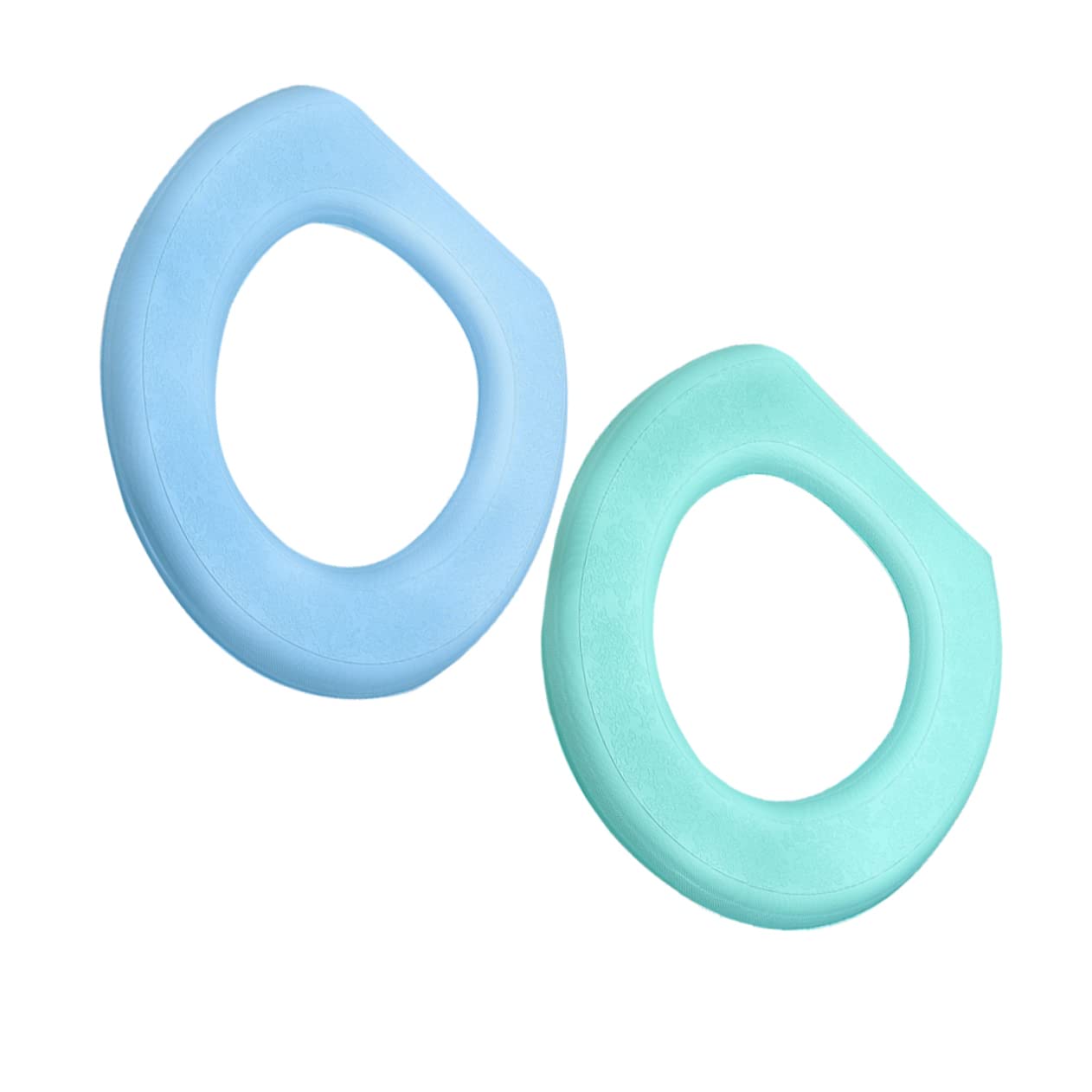 FONDOTIN Thick Padded Waterproof Toilet Seat Cover O-Shaped Lid Cover Pad for Ladies Elderly and