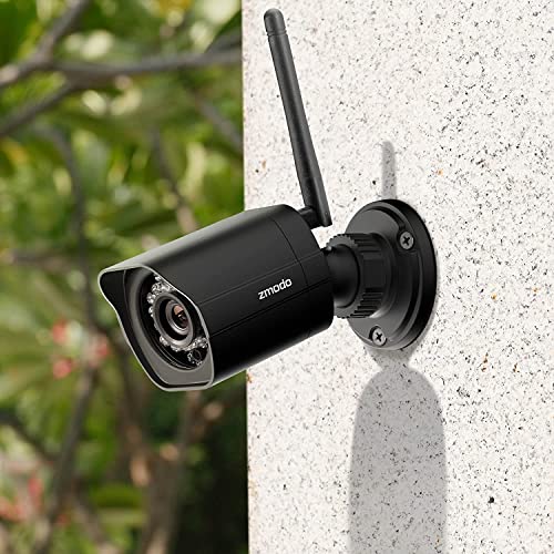 Zmodo 1080P Full Hd Outdoor Weatherproof Wifi Wireless Security Camera System - 2 Pack - Cloud Service Available #TOP1