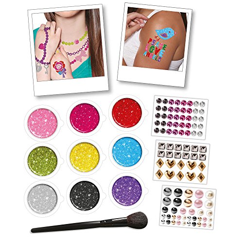 Body glitter kit pour festivals et soirées maquillage de fête étincelant