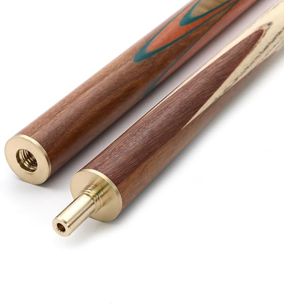CUESOUL 57 Inch Walnut 3/4 Piece Snooker Tacos - 3