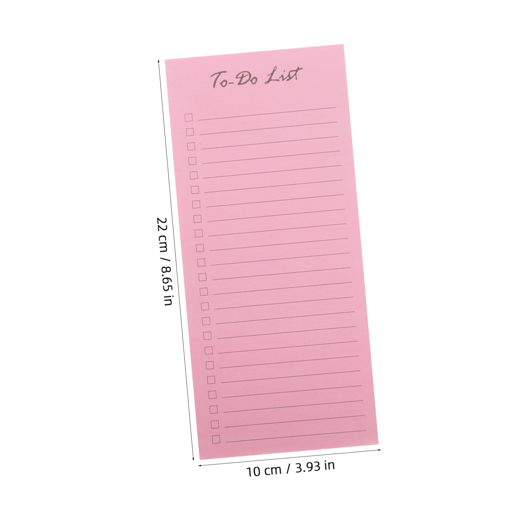 WOONEKY Blocchi Note Adesivi Planner To Do Colorati Taccuini Organizzatori Giornalieri con Linee Regolate Blocco Note per Appunti e Pianificazione Ufficio