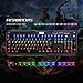 Teclado Mecánico Gaming de VicTsing, 104 Teclas y Switches Blue, con Cable...