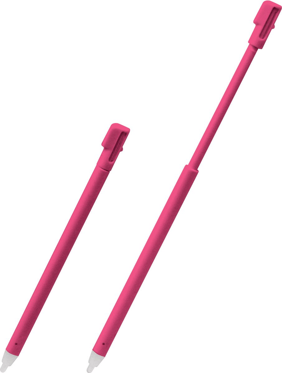 Hori Coque de protection en Silicone pour Nintendo DSi - avec 2 Stylets de taille ajustable - Rose - Accessoire Licence Officielle Nintendo DSi [Edizione: Francia]