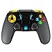 Produktbild QKa Mobiler Gamecontroller, Gaming Controller Wireless 4.0 Gamepad Kompatibel mit iOS Android iPhone iPad Samsung Galaxy, Schwarz