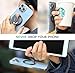 Doflyesky Magnetic Phone Ring Holder with Magsafe, Double Adjustable Gym Finger Ring Grip, Removable Phone Grip, for iPhone, iPad and Smartphones, Compatible with Magnetic Car Mount (Colorful)