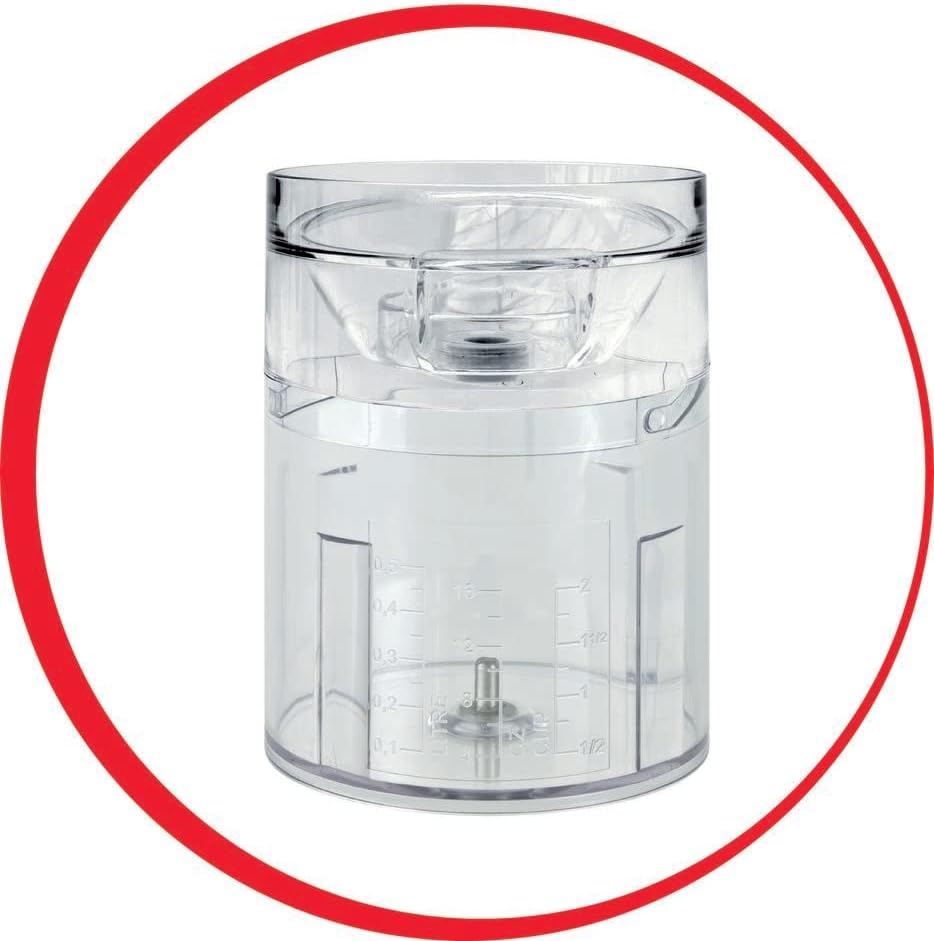 Moulinex DJ450B Masterchop 3 in 1 Tritatutto, potenza di 500 W, 4 Lame per un Risultato Perfetto, plastica, bianco Plastica - 4 lame 500w - Immagine 2