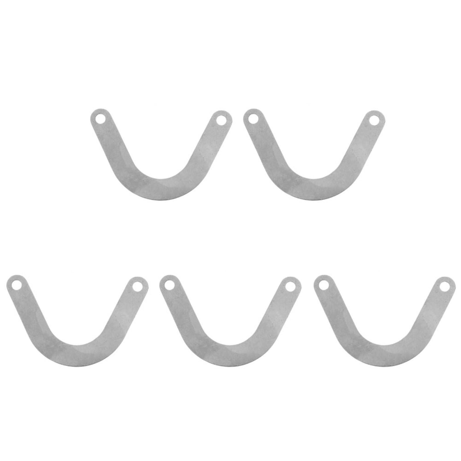 5 U-shaped valve springs for universal compressor valve plates for valve spring replacement