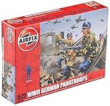 Airfix A01753 WWII German Paratroops Model Building Kit, 1:72 Scale