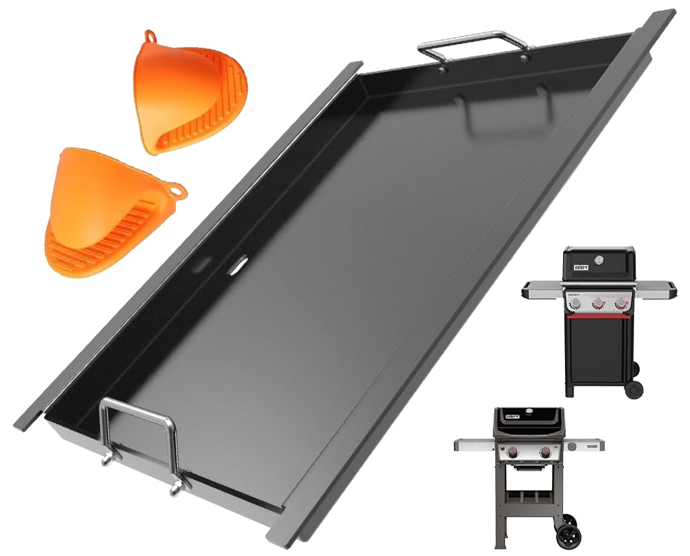 Spirit E-425 Flat Top Griddle Insert for Weber GS4 Spirit I &amp; II 300 Series