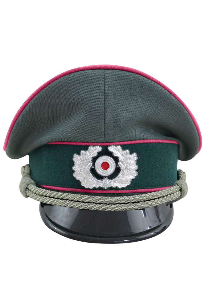 Amazon | 第二次世界大戦 ドイツ軍 国防軍 陸軍将校用制帽 装甲兵