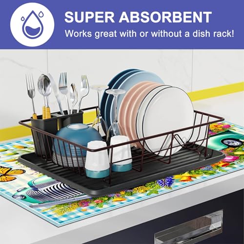 Image of HOMETITUTE Spring Truck Stove Top Cover 28x20 Heat Resistant Mat