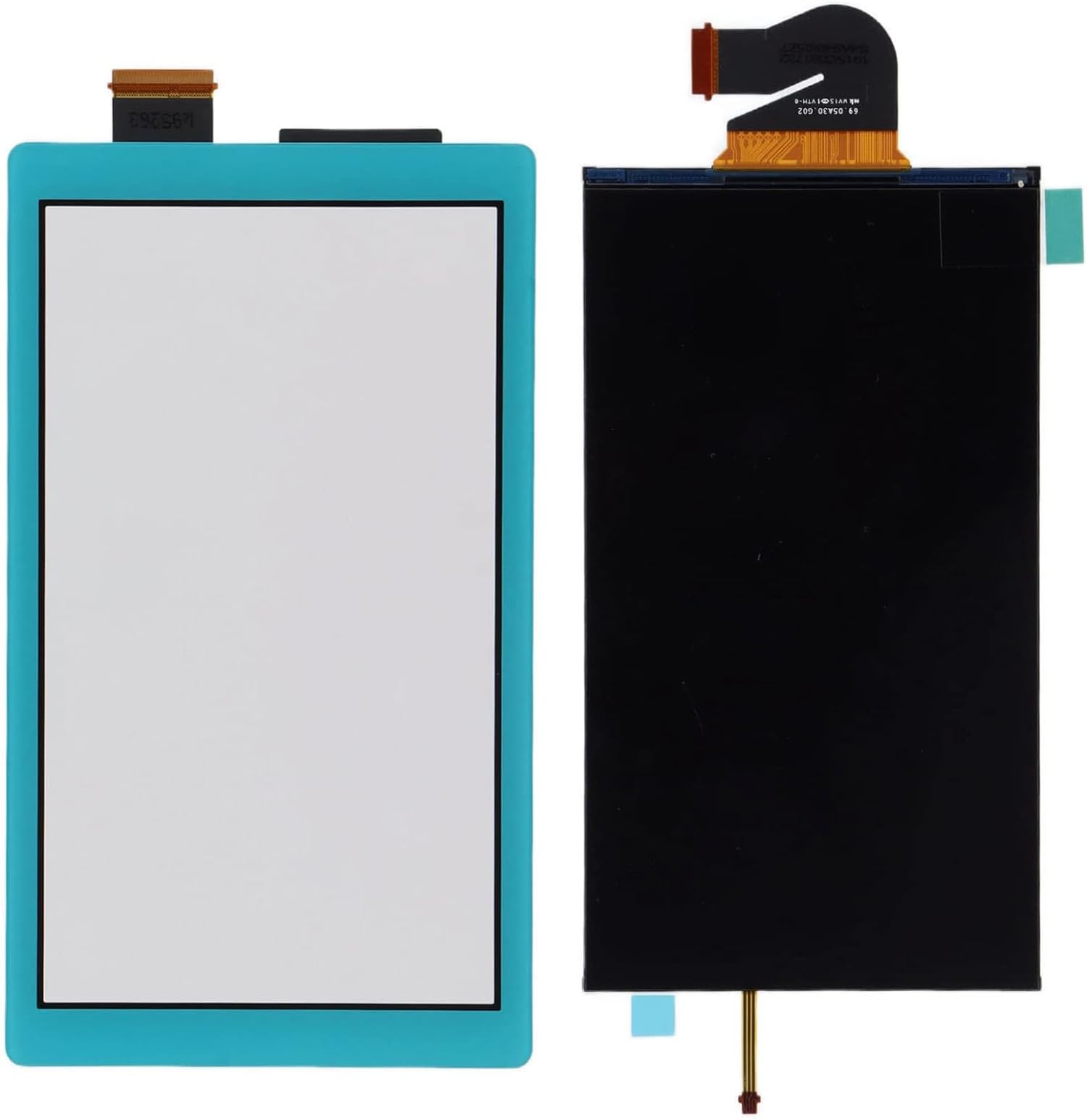 Excefore Replacement LCD Screen Display and Digitizer for Switch Lite, for Switch Lite Gamepad Screen Replacement LCD Display Panel Repair Parts (Blue, 1PCS)