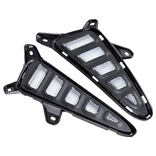 48X-LED DRL Daytime Running Light Compatible with 2016-2019 Toyota CHR C-HR 4-Door Sedan