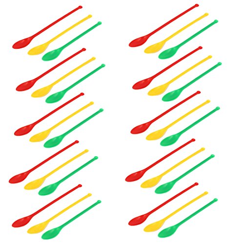 Aexit Laboratory Plastic Funnels Reagent Sampling Spoon Medicine Spoon 3 in Filtering Funnels 10 Set