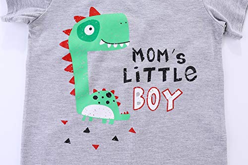 Image of Mud Kingdom Woven Short Sets for Boys Summer Holiday Outfits Casual Short Sleeve