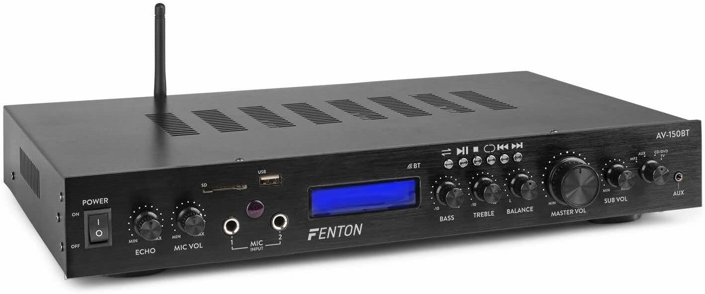 Fenton AV-150BT 5 Channel Amplifier Fenton AV-150BT 5ch, Home Cinema System Black