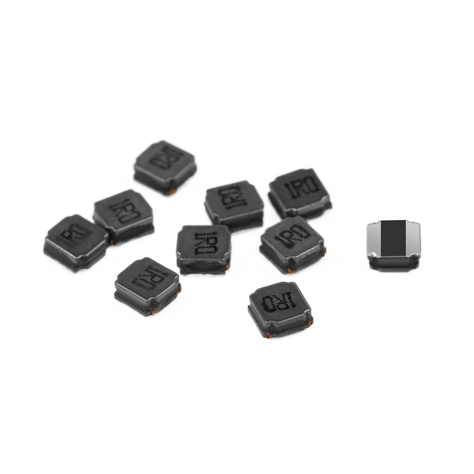 WHWRCADV 20 Pcs SMD Inductor R8040 1UH 1.5UH 2.2UH 3.3UH 4.7UH 6.8UH 10UH 15UH 22UH 33UH 47UH 68UH 100UH 8x8x4mm Magnetic Glue Inductor(330UH)