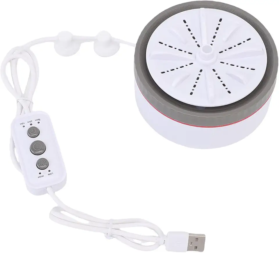 Zerodis Washing Machines Timer Deep Cleaning Portable Compact Travel Underwear Socks Washer Fruit Vegetables Washing Machine for Home Business Travel Turbine Clothing Washer Customizable