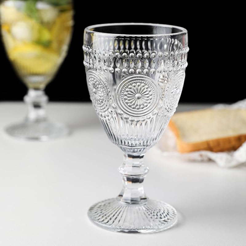 Szklane szklanki o pojemności 300 ml, ze wzorem słonecznika, eleganckie szklanki do wody, soku, kawy, kuchni, baru, szklanki do picia