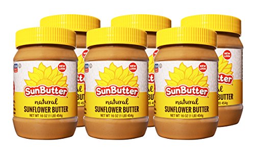 Sunbutter Sunflower Butter Natural Creamy (6 Pack Of 16Oz Jars) #TOP4