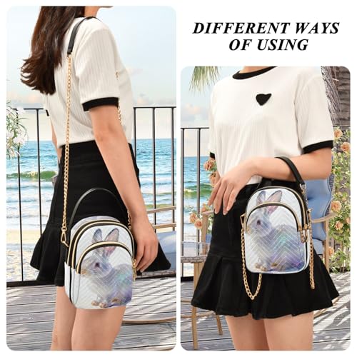 Sac à main sac à bandoulière matelassé tendance petit format chaîne chic