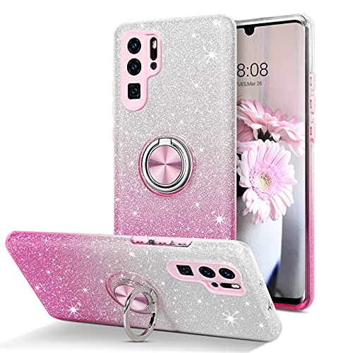 Silverback Hülle Für Huawei P30 – Transparent, Mit 360° Ringhalter, Stoßfest & Kratzfest