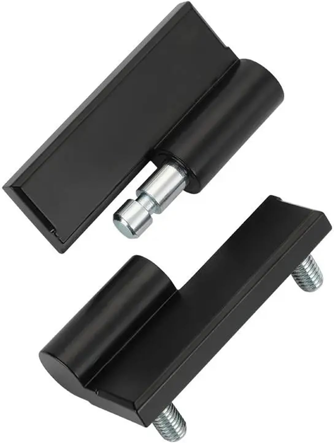 CL109 Black Zinc Alloy Heavy-Duty Removable Detachable Cabinet Door Hinge with Screw Left Right 1Pcs(CL109-L)