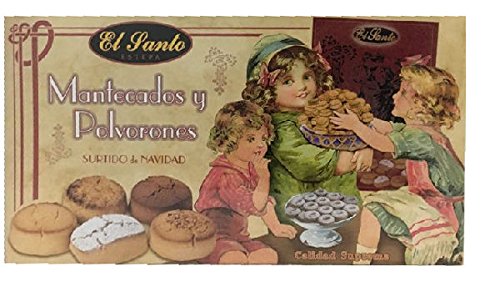  Mantecados et Polvorones assortis El Santo boî...