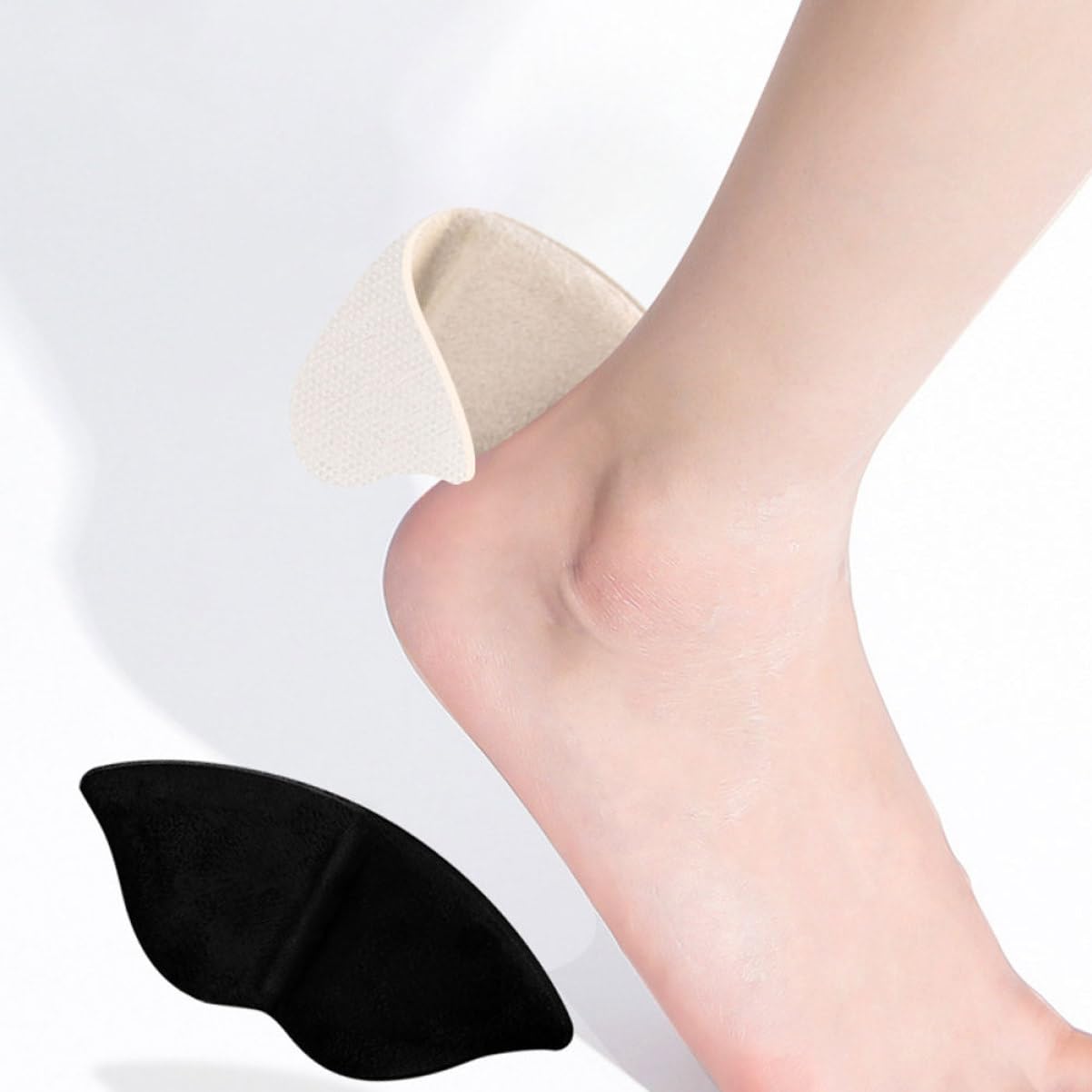 Baluue 24paare Selbstklebende Fersenschutzpolster Weiche Bequeme Fersenpolster Für Hohe Schuhe Verhindern Reibung Und Blasenbildung Geeignet Für High Heels Sneaker Und Mehr