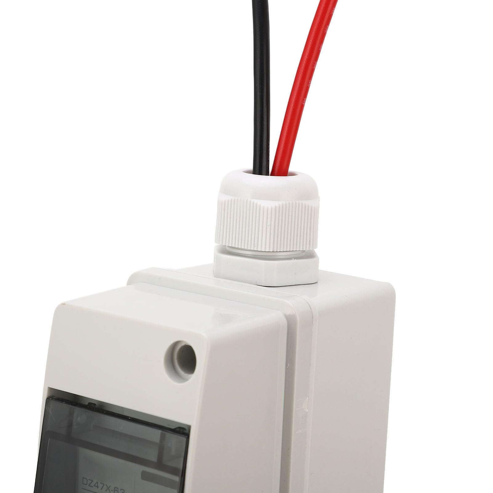 Sezionatore solare e interruttore automatico miniaturizzato da 10 A per impianti fotovoltaici - DC 12-400 V e AC 90-400 V - Custodia impermeabile IP65 con guida DIN e