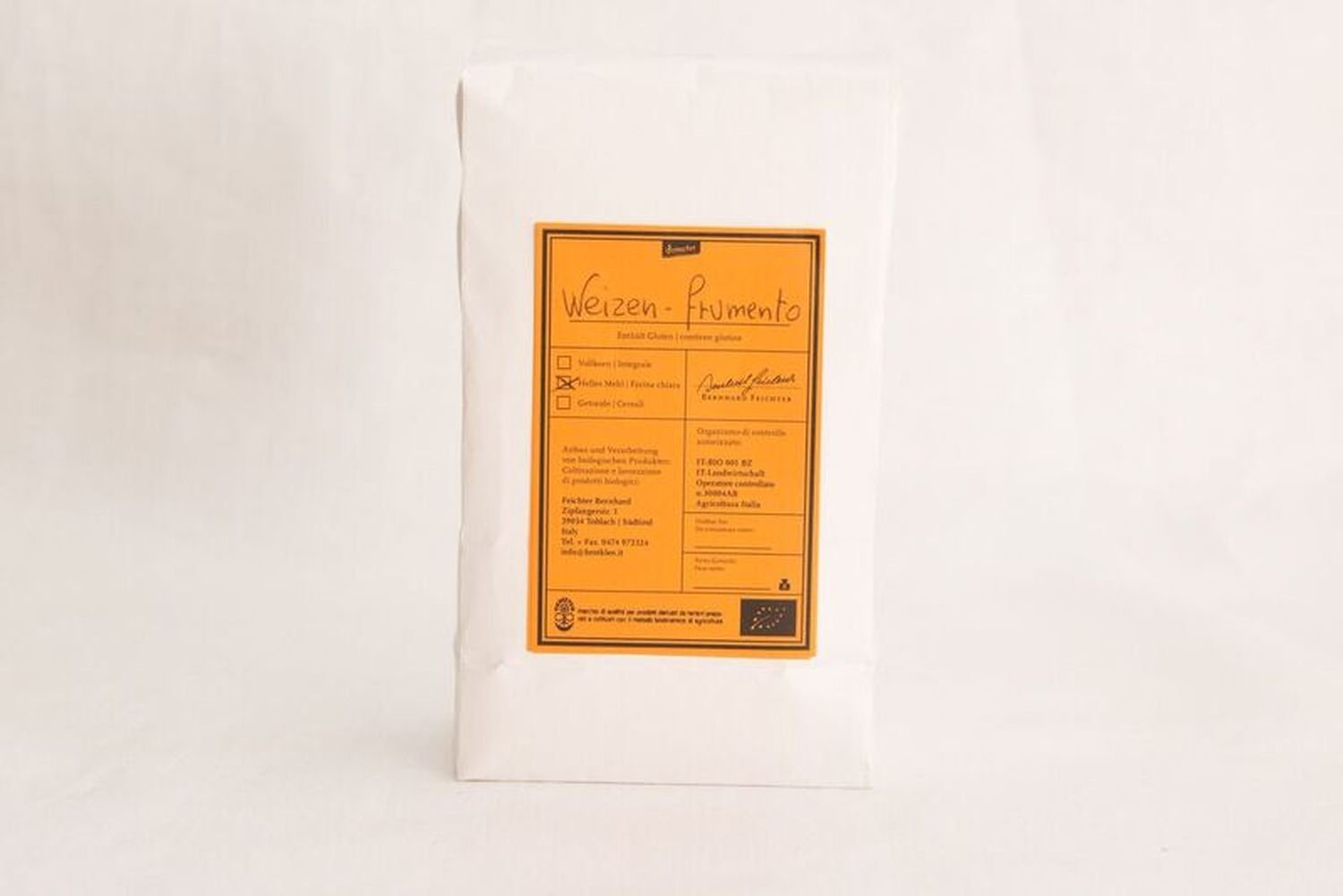 Bright Wheat Flour Biological - Feichter Bernhard 1 kg