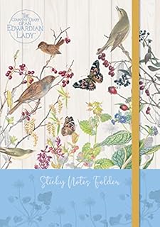 The Gifted Stationery Sticky Notes and Lined Pad Folder Set, Various Sizes and Designs for Office and School. Perfect for Bullet Journal, Diary and Notebooks (Catkin Grove