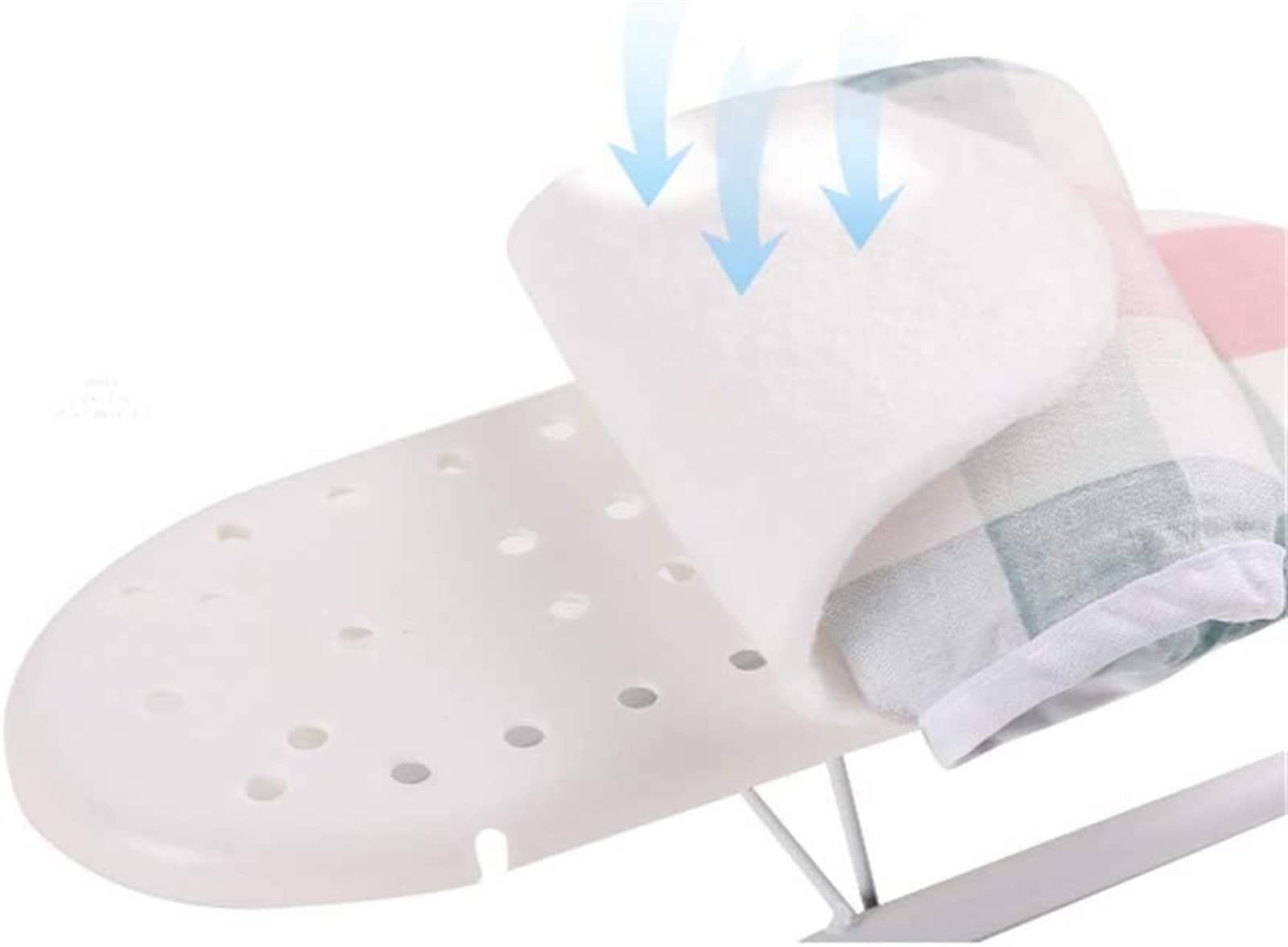 Herramienta de limpieza Plancha de manga pequeña, tabla de planchar portátil para el hogar Viajes Hotel Alojamiento en familia Accesorios de planchado Planchado de cuellos y puños de camisas (Col