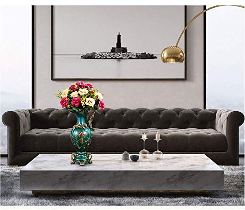 Vase table basse incassable en résine pour décoration intérieure durable - 5