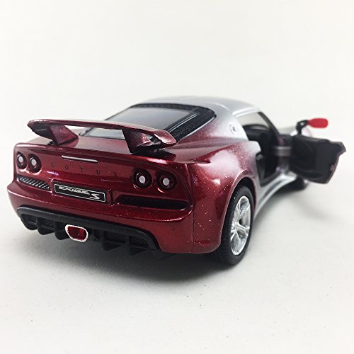 KiNSMART 2012 Lotus Exige S Two Tone Red Color 1:32 DieCast,Model,Toy,Car,Collectible, Collection, Hobby