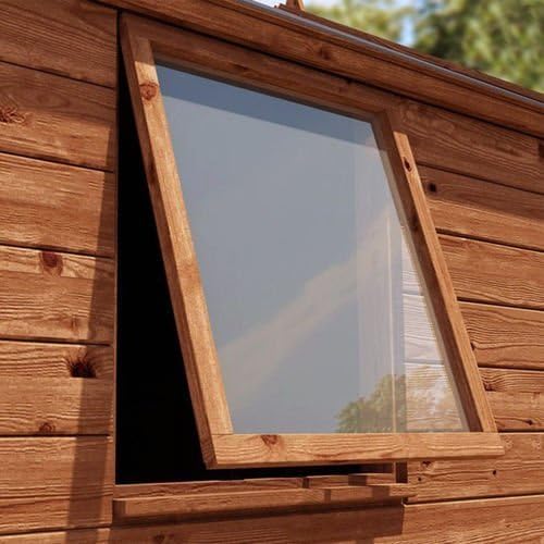 3mm Clear Acrylic Plastic Safety Sheet For Shed Windows Many Sizes Avail 610mm x 457mm (2ft x 18in)