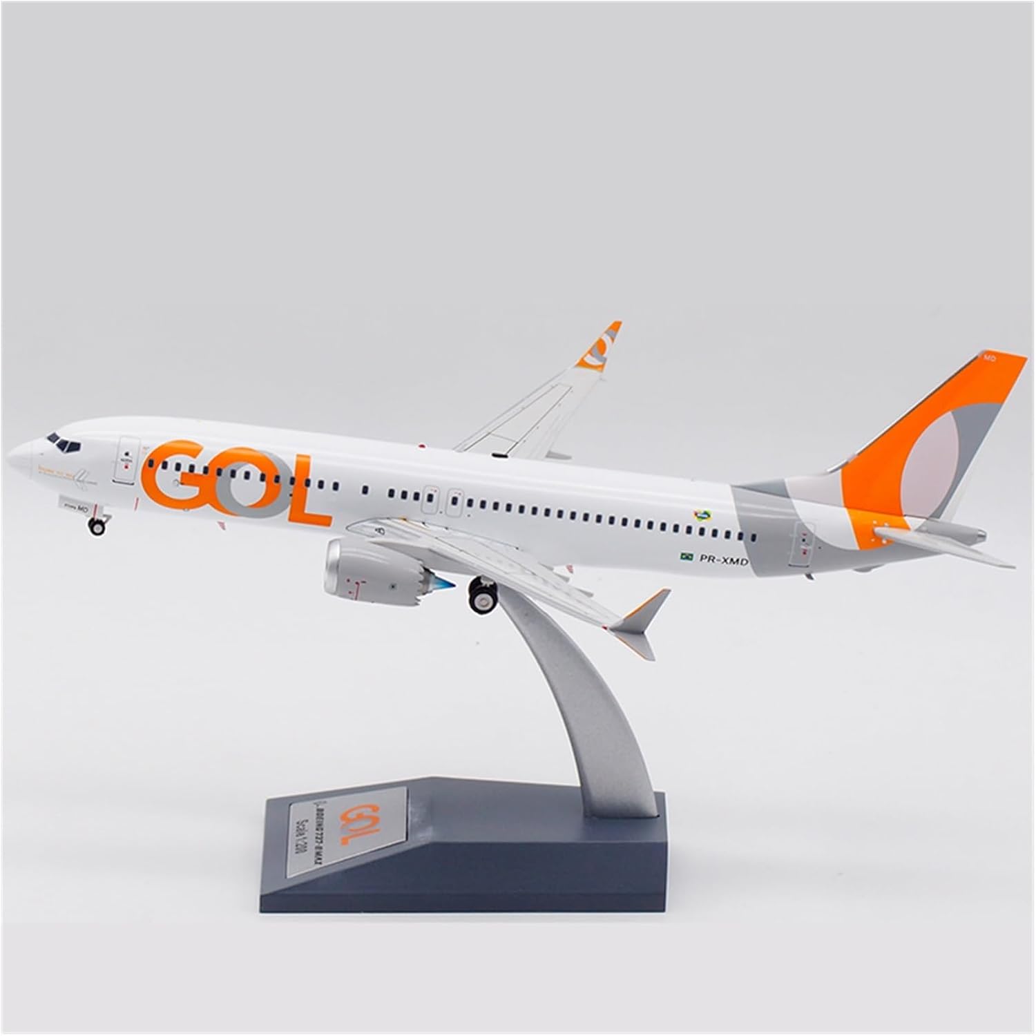 Die Cast Plane 1 200 for B737-8MAX Airbus Static Metal Alloy Die Cast Scale Airplane Model Collection Adult Gifts Finished Metal Airplane