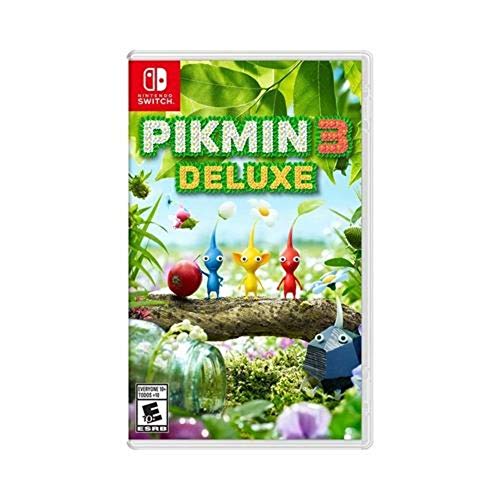 Pikmin 3 Deluxe NSW : jeu de stratégie et d'aventure coopératif sur console Nintendo Switch