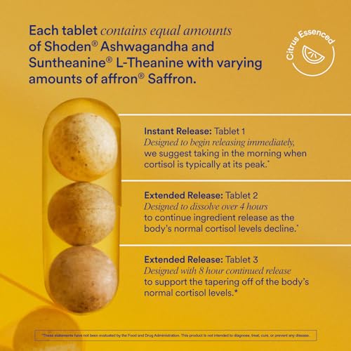 image for Ritual Stress Relief Supplement BioSeries with 8-Hour Release to Suppo
